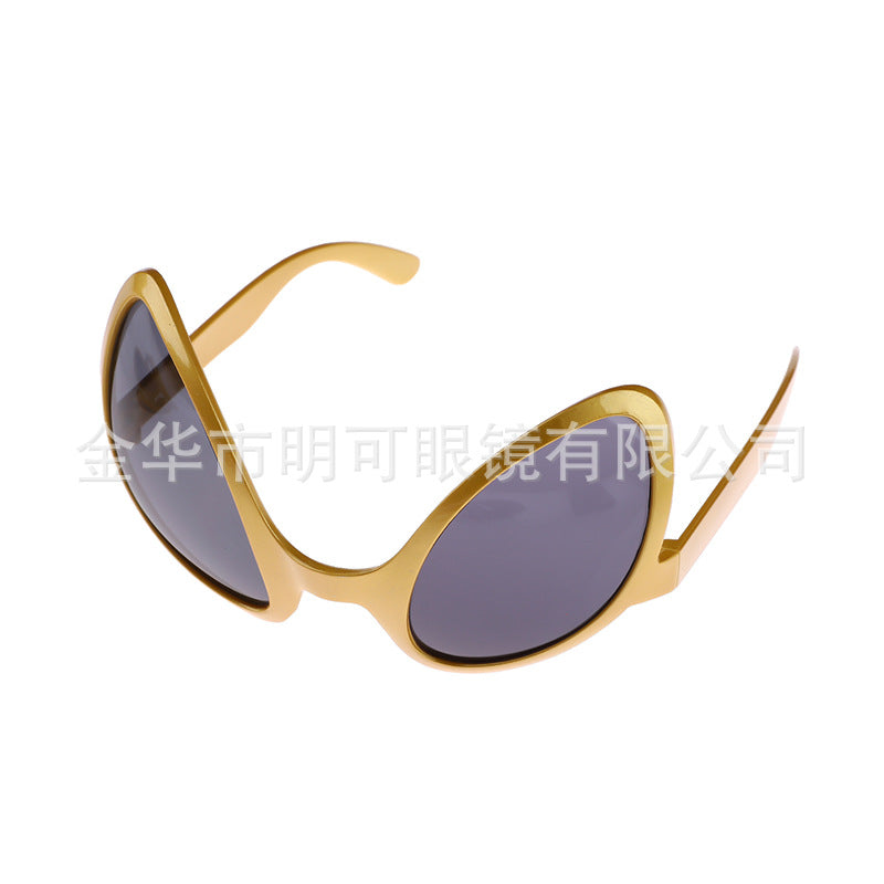 Wholesale Halloween Party Alien Antenna Funny Headband Green Fly Glasses
